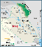 خارطة العراق الادارية